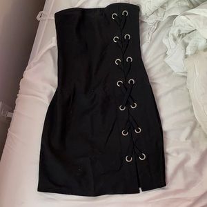 By the way fitted dress